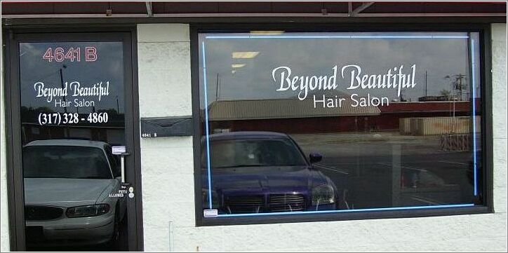 Hair Beautiful Window